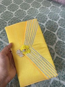 Elegant Yellow Clutch