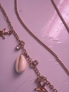 Beach Themed Necklace and Bracelet Set