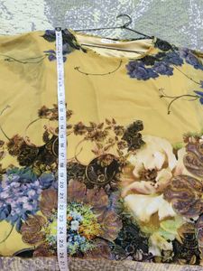 Mustard Kaftan Styled Cape Top