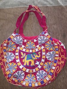 Bohemian Embroidered Elephant Bag(set of 2)
