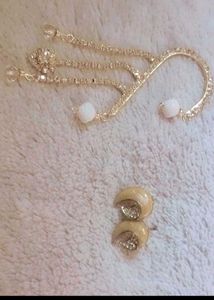 Sparkling Ear Cuffs & Earrings Set