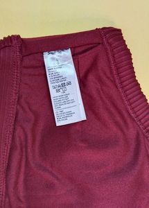 Old Navy Hot Maroon One Shoulder Bralette / Swim