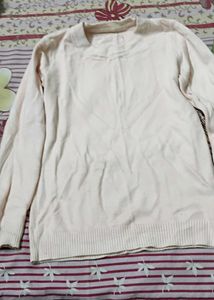 Cream Knit Sweater