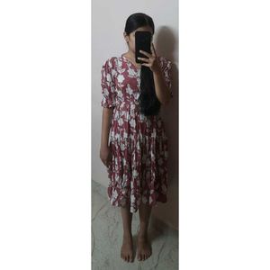 Rosewood Bloom Midi Dress💗