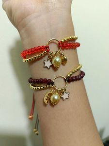 Charming Beaded Charm Bracelets
