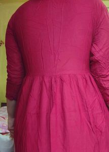 Elegant Maroon Ethnic Gown