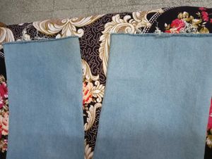 Wide Leg Denim Jeans