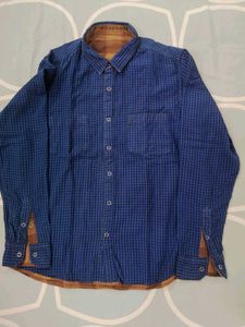 Men's Brown double sided shirt