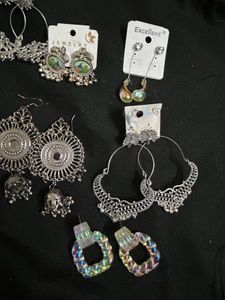 6 pair of new earrings