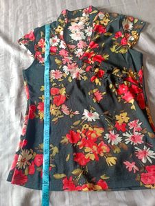 Floral Print Top strechable