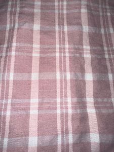 Pink Plaid Long Sleeve Shirt