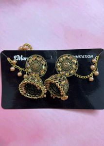 Antique Jhumka Earrings