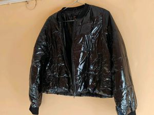New♥️ Zink London Black Puffer Bomber Jacket