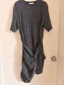 Sparkly Ruched Mini Dress