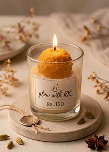 Handmade Scented Candle - Ladoo Blossom