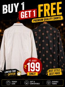 Premium Quality Men's Shirts - Buy 1 Get