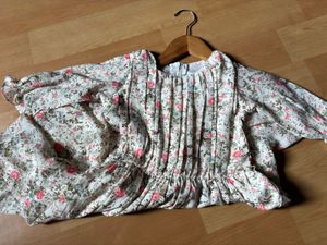 Floral Print Midi Dress for kids