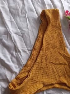 Mustard Yellow Bikini Bottom