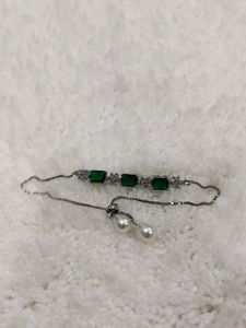 Emerald Stone Bracelet