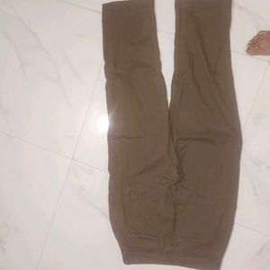 Classic Brown Pleated Trousers