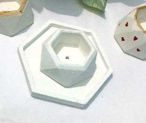 Modern Geometric Concrete mini Planter