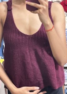 Cozy Ribbed Knit Tank Top