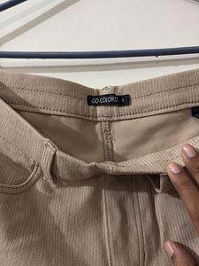 Women's Casual Beige Pants