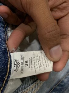 Flying Machine Light Wash Denim Jeans