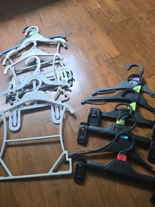 Assorted Plastic Hangers