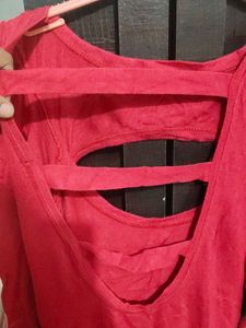 Red Cutout Dress