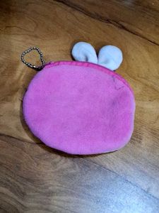 Cute Bunny Plush Pouch