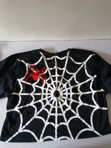 Black Spider Graphic T-Shirt