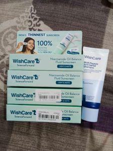 WishCare Niacinamide Oil Balance Sunscreen