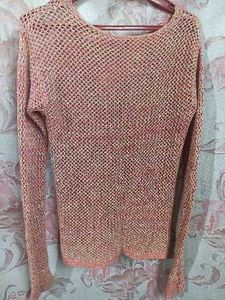 Mesh Knit Sweater