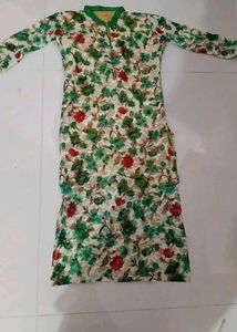 Floral Print Kurta