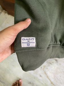 New GANT Half Zip Color Block Sweatshirt
