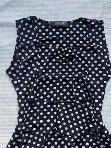 Polka dot top