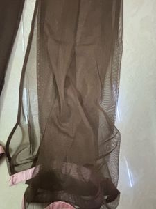 Pastel Pink &amp; Coffee Brown Indo-Western Festive Ou