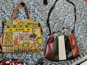 sling bag/ handbag combo