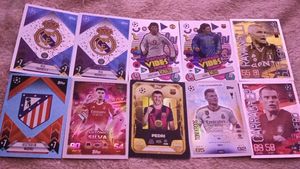Collection of Football Trading Cards