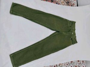 Olive Green Corduroy Pants