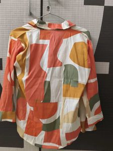 Abstract Print Two-Piece Set(No tag)