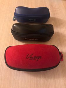 Set of 3 sunglasses Cases