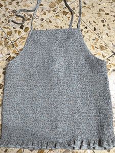 Smocked Floral Cami Top