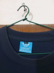 Adidas Navy Blue Sweatshirt