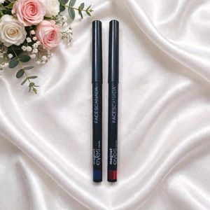 Faces Canada Magnet Eyes Kajal Set blue & burgundy