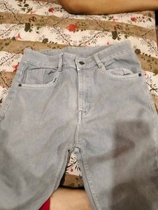 Stylish Grey Denim Jeans