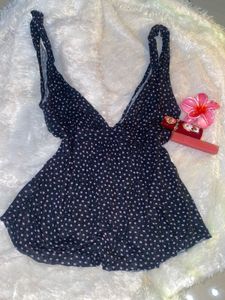 Chic Polka Dot Mini Dress