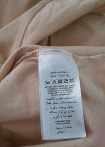 Adidas Unisex Oversized Nude Pink T-Shirt