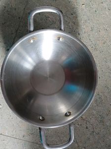 Tri-Ply Stainless Steel Kadai